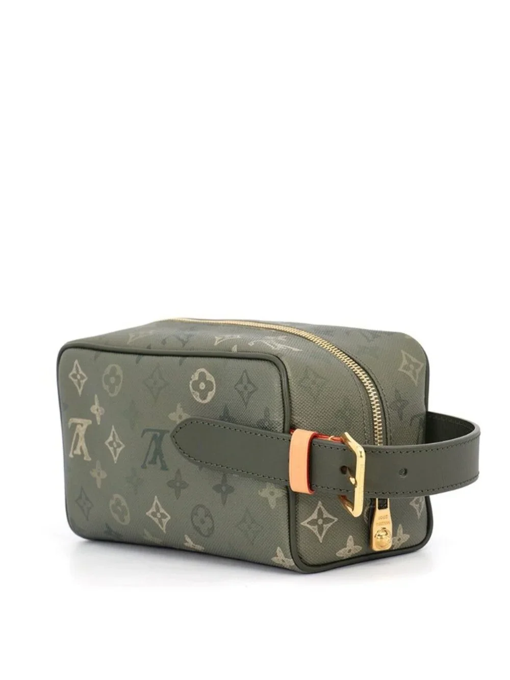 Louis Vuitton Clutch Monogram Surplus Dopp Kit Pouch Handbag Second